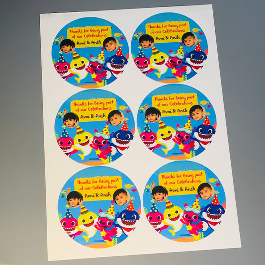 Circle Shape Stickers